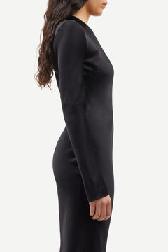 Alina Long Dress - Black