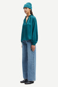 Karookhi Blouse - Atlantic Deep