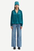 Karookhi Blouse - Atlantic Deep
