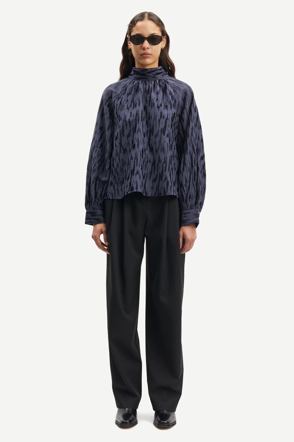 Ebbali Blouse - Inkwell