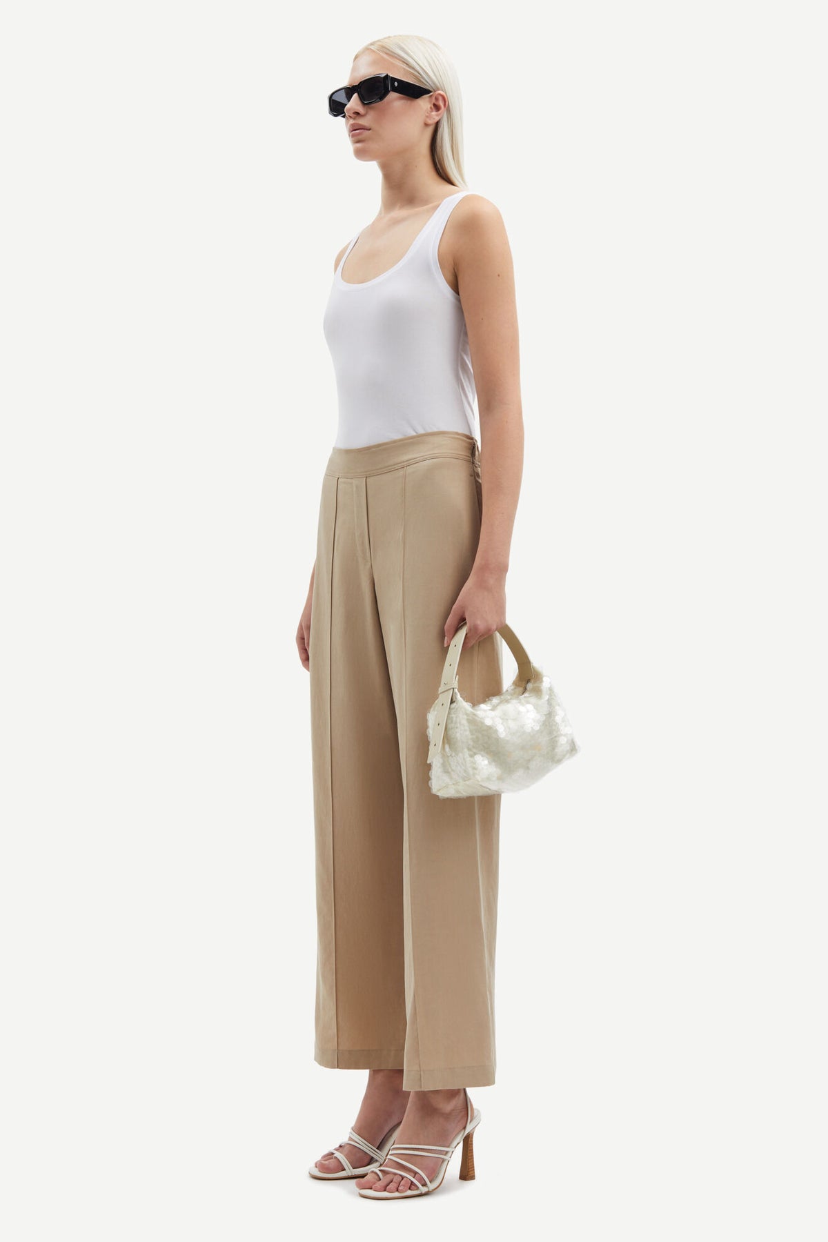 Sahani Trousers - Chinchilla