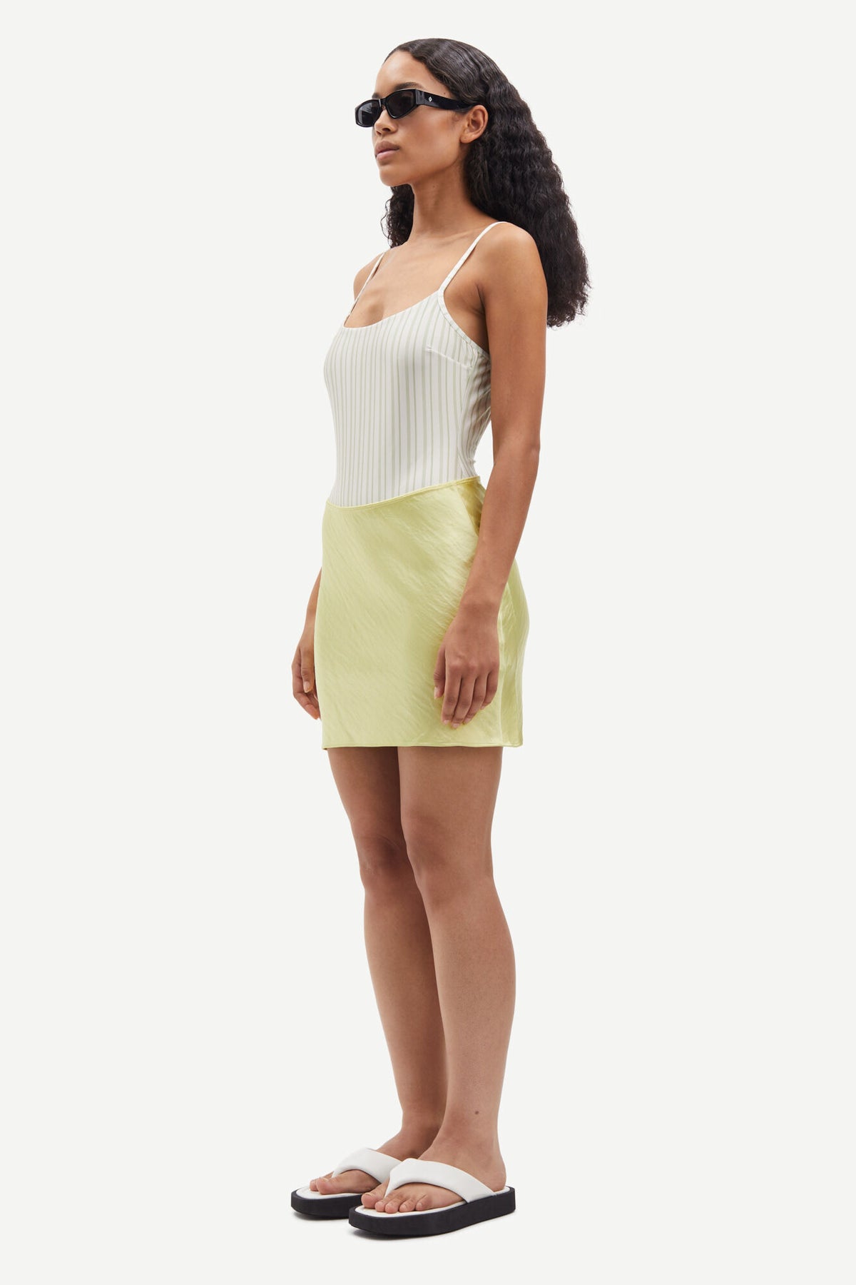 Saagneta Short Skirt - Mellow Green