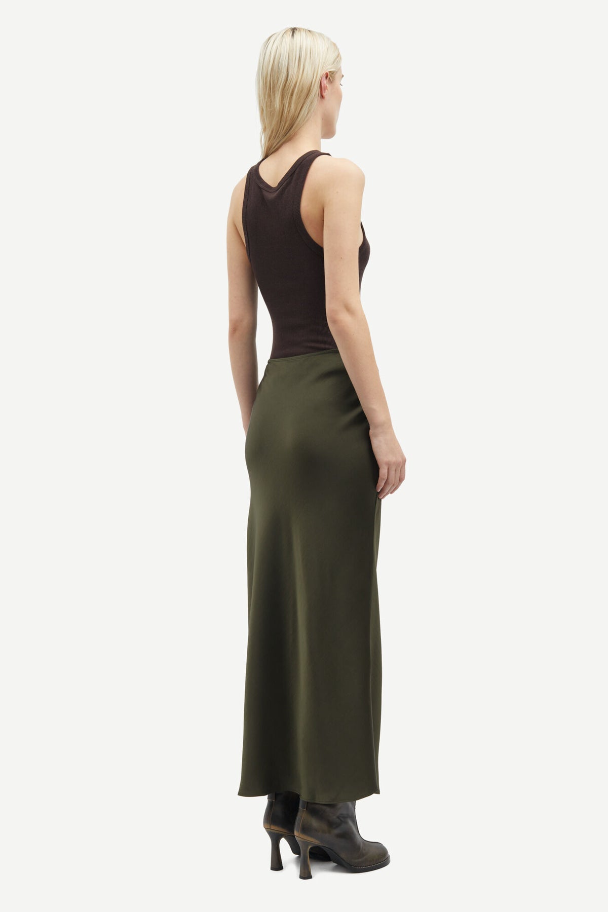 Saagneta Long Skirt - Forest Night
