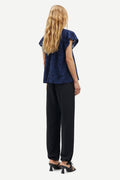 Sakarookh Blouse - Pageant Blue