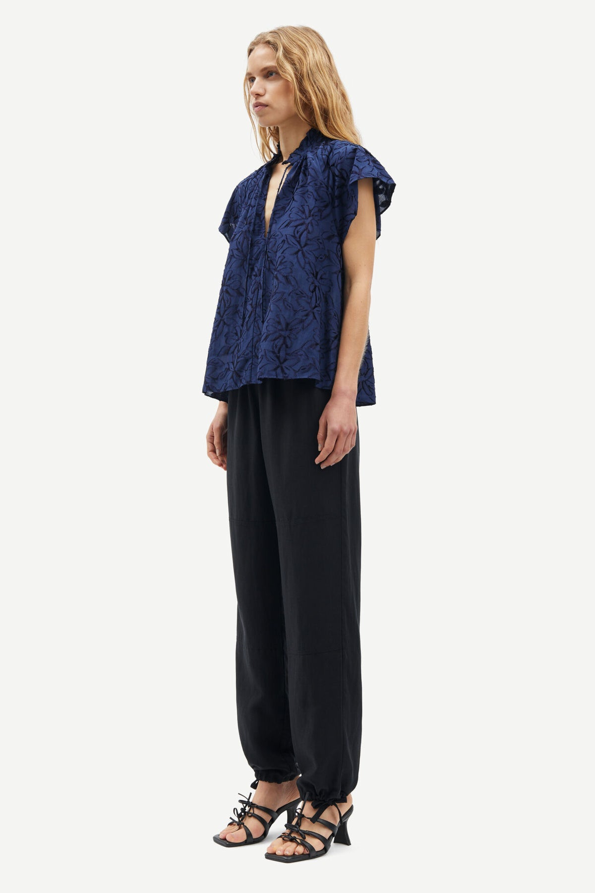 Sakarookh Blouse - Pageant Blue