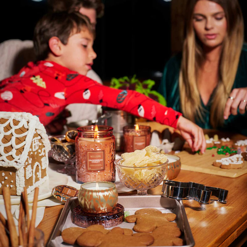 Mini Tin Candle - New Gingerbread Chalet