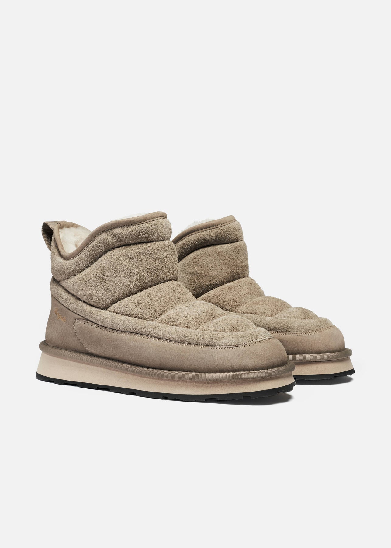 Pillow Boot - Mörk beige/Beige