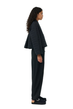 Quilt Jacket - Black