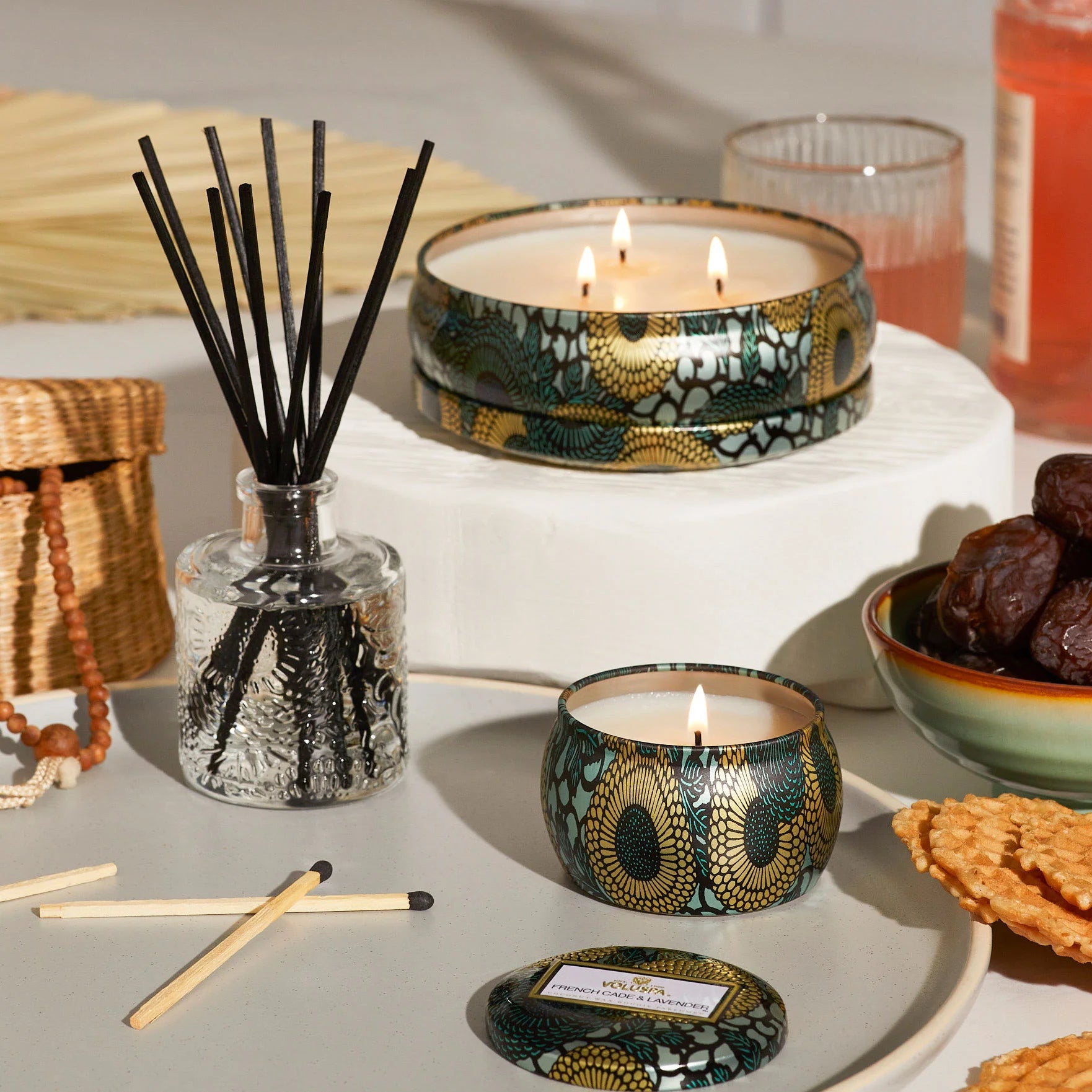 Mini Tin Candle - French Cade & Lavender