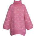 HÉST Fam Long Sweater - Chateau Rose