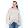 Fam New Pattern - Light Beige Melange