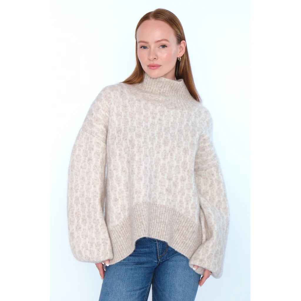 Fam New Pattern - Light Beige Melange