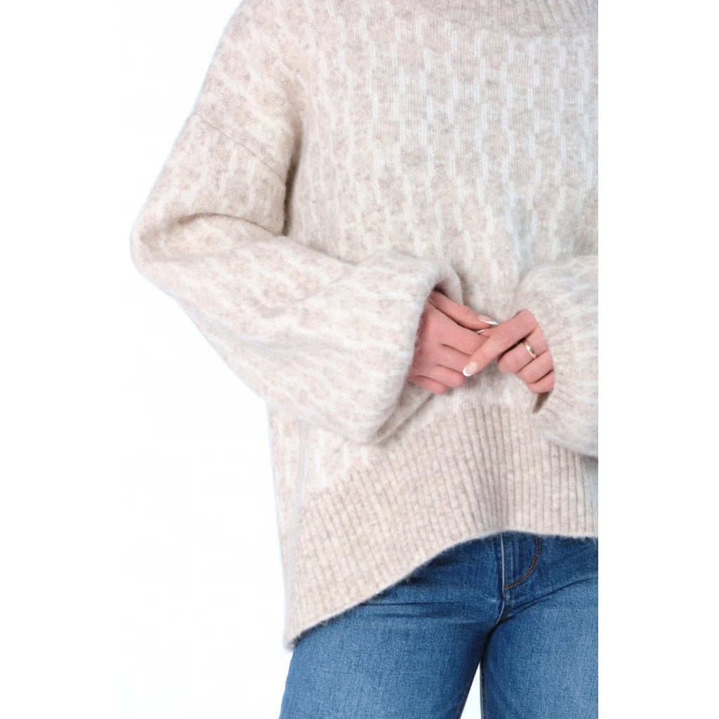 Fam New Pattern - Light Beige Melange