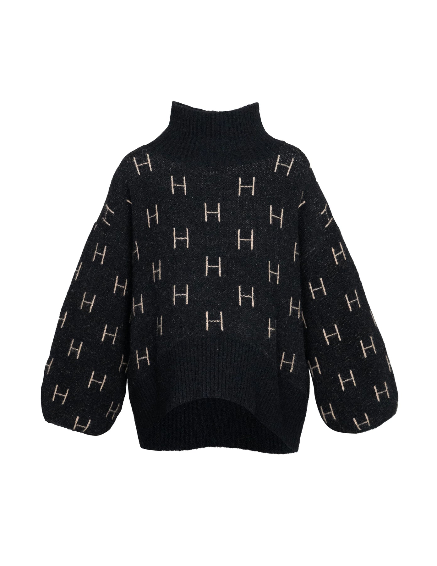 Fam Sweater Short - Svart