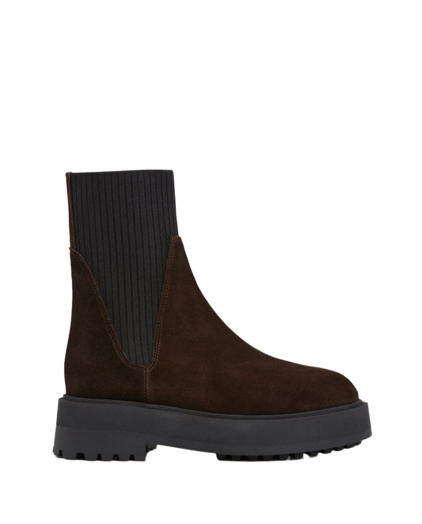 Aurora Suede Boots - Chokladbrun