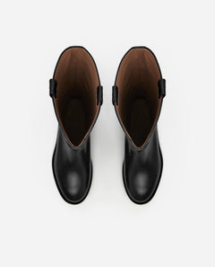 Frances - Leather Black