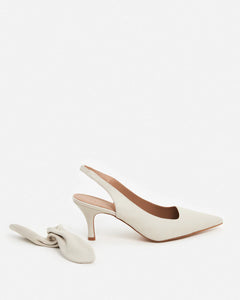 Franchesca Bow - Leather Creme