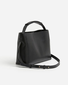 Hedda Grande Handbag - Leather Black