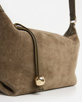 Ru Crossbody - Olivgrön Mocka