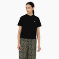 Oakport Boxy Tee Ss W - Black