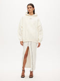 Oversized Logo Hoodie - Off-White