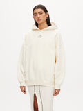 Oversized Logo Hoodie - Off-White