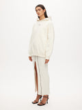 Oversized Logo Hoodie - Off-White