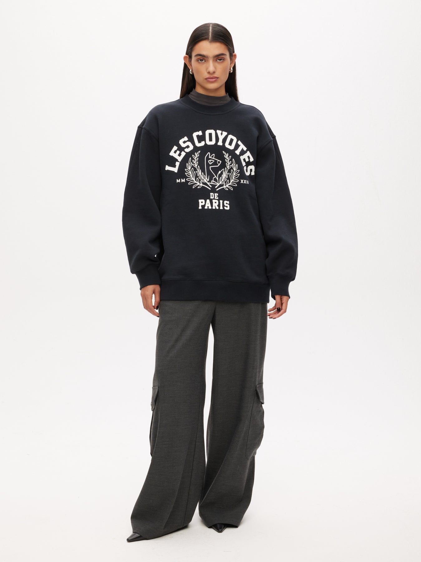 Mascotte Logo Sweatshirt - Noir