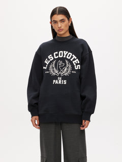Mascotte Logo Sweatshirt - Noir