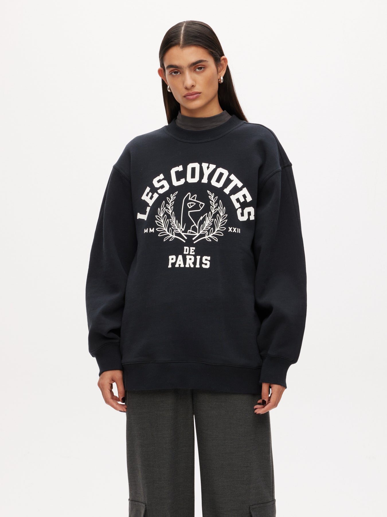 Mascotte Logo Sweatshirt - Noir