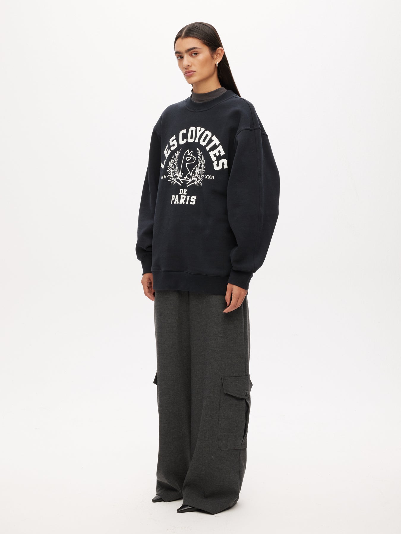 Mascotte Logo Sweatshirt - Noir