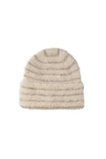 Montpellier Beanie - Brown Cream Stripe