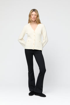 Adele Cardigan - Snowflake