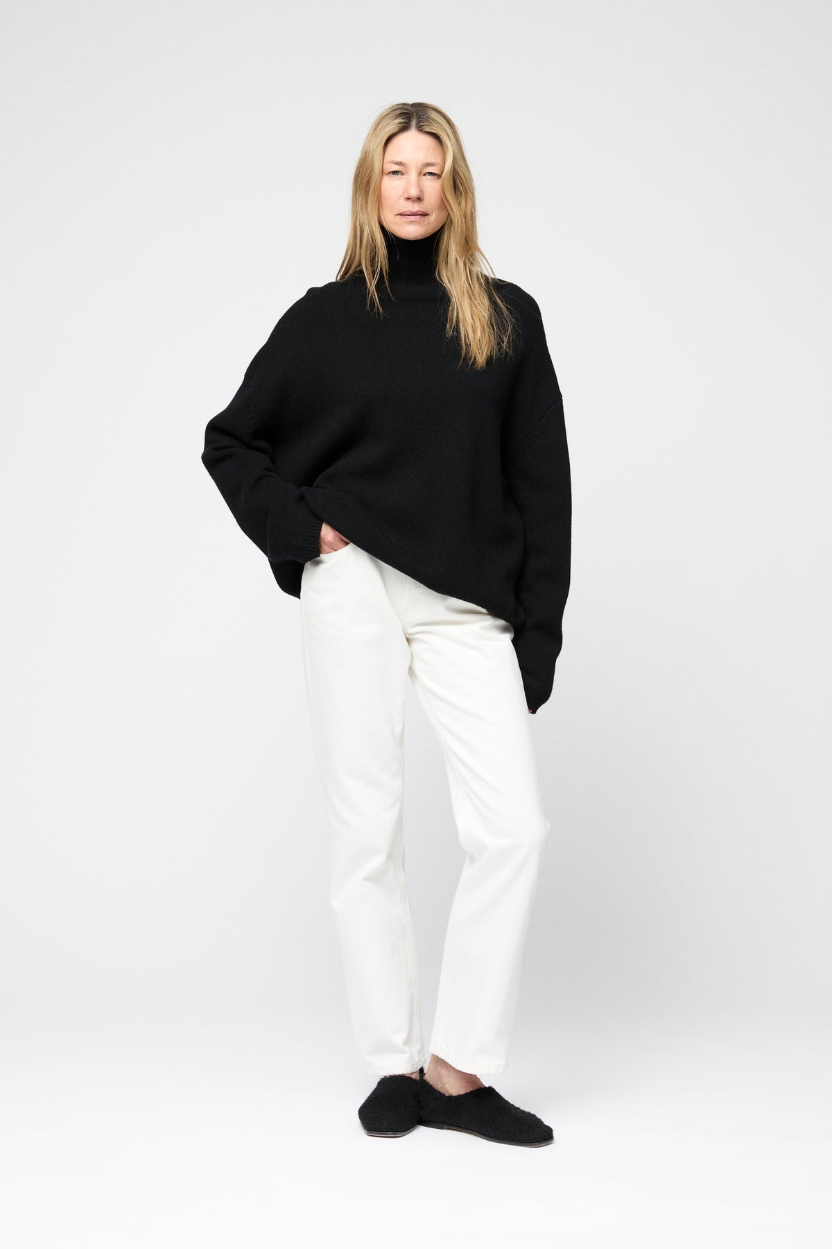 Chunky Turtleneck - Svart