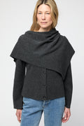 Milano Knit Wool Blazer - Graphite