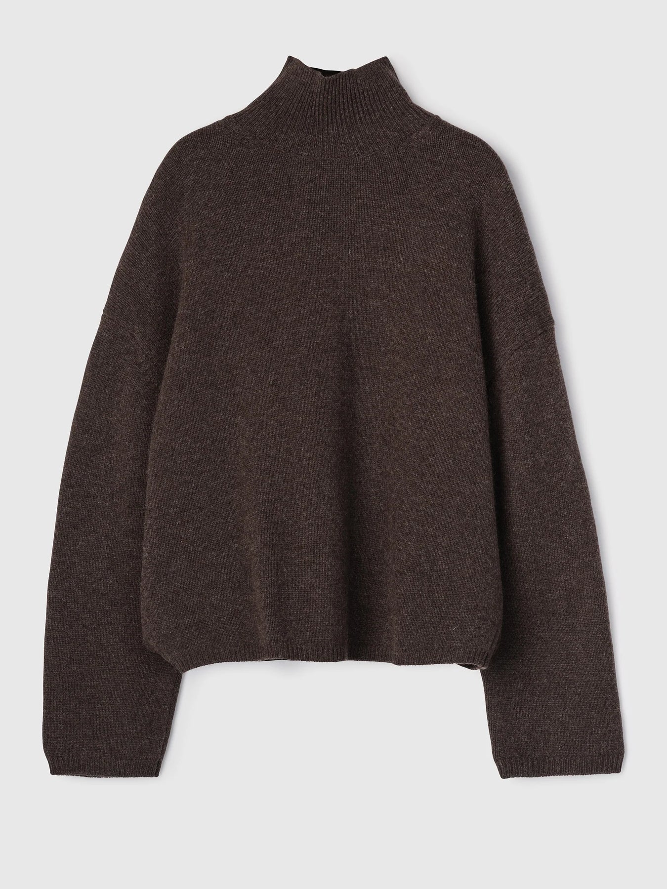 FWSS Chunky Turtleneck - Kaffebrun