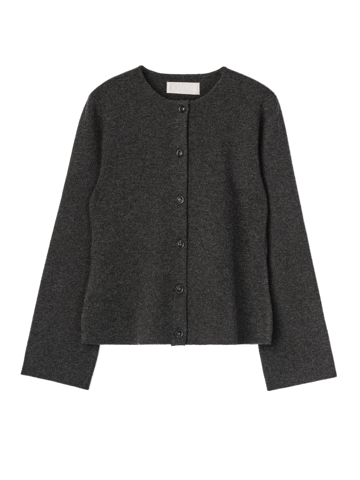Milano Knit Wool Blazer - Graphite