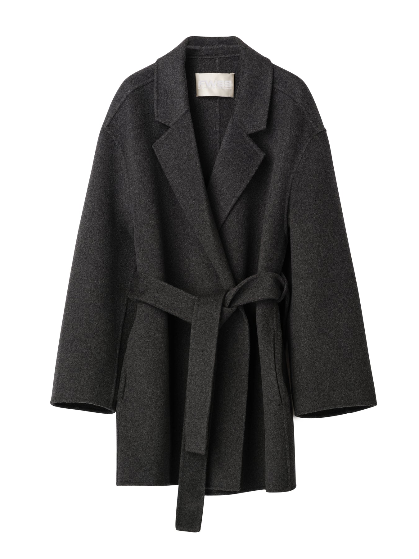 Double Wrap Jacket - Charcoal