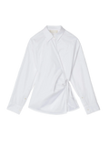 Wrap Shirt - Bright White