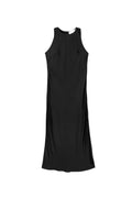 Bias Cut Spark Dress - Jet Black