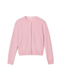 Classic Wool Cardigan - Ballet Pink