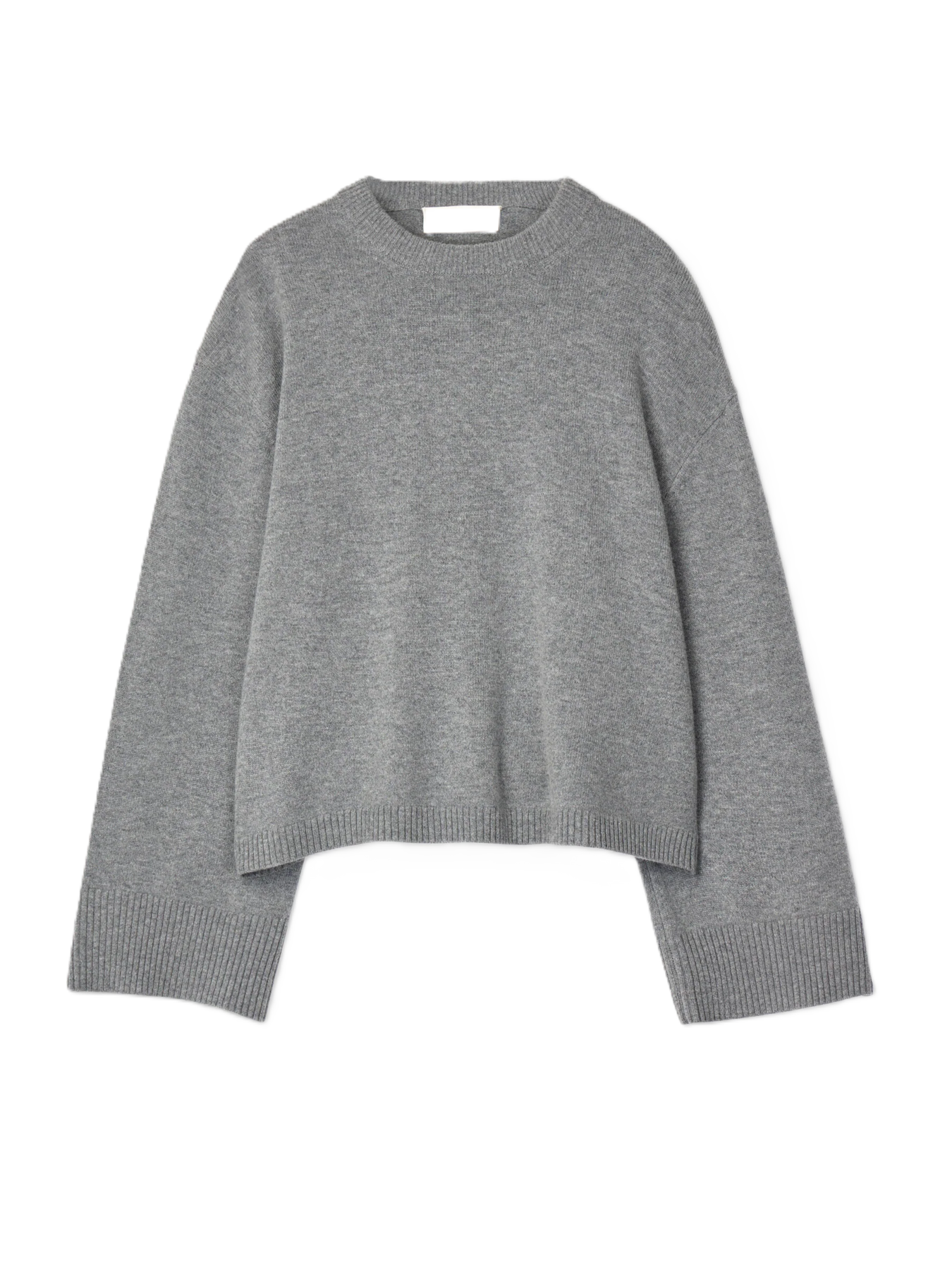 Crewneck Lounge Sweater - Gråmelerad