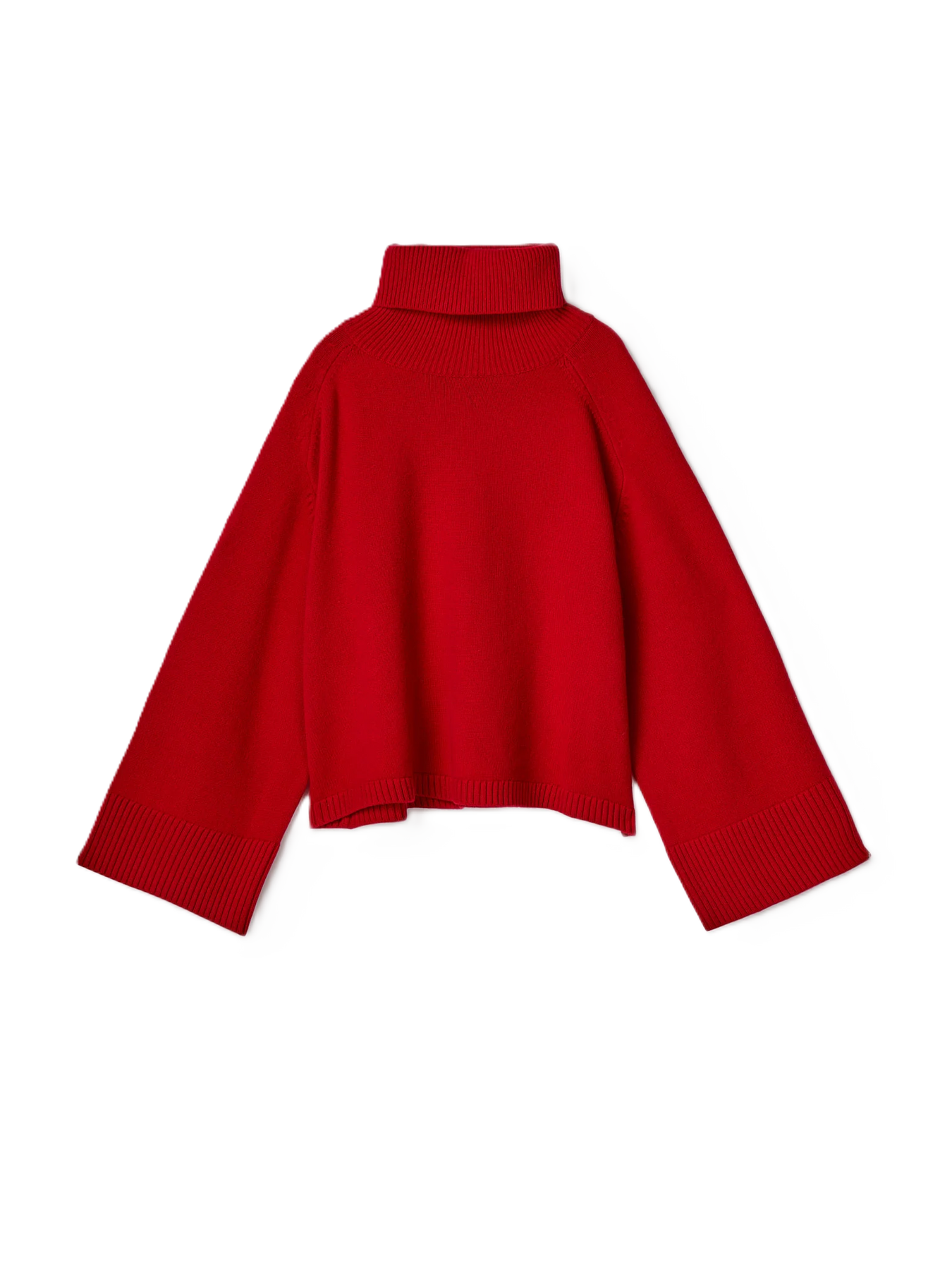 Issa Turtleneck Sweater - Crimson