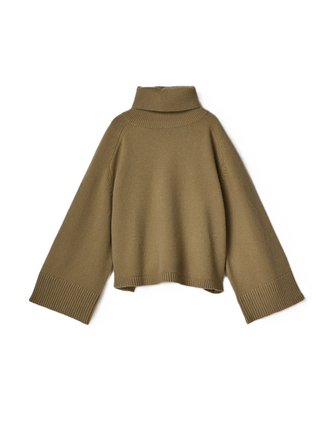 Issa Turtleneck Sweater - Olivgrön