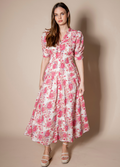 Fabienne Dress - Rasberry