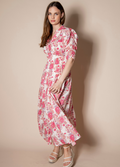 Fabienne Dress - Rasberry
