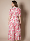 Fabienne Dress - Rasberry