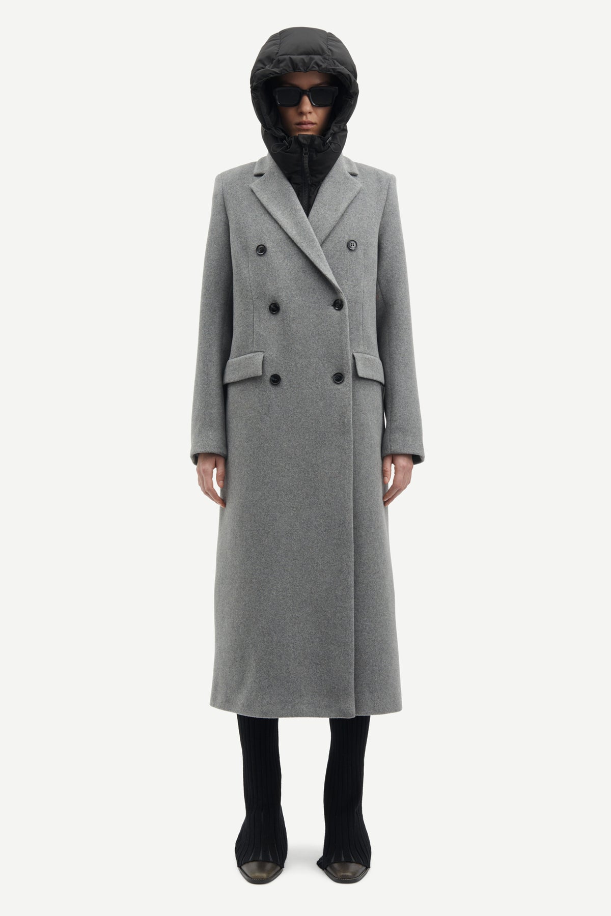 Falcon Coat - Grey Mel