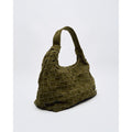Big Dandy Braided Suede - Dark Olive W. Gold