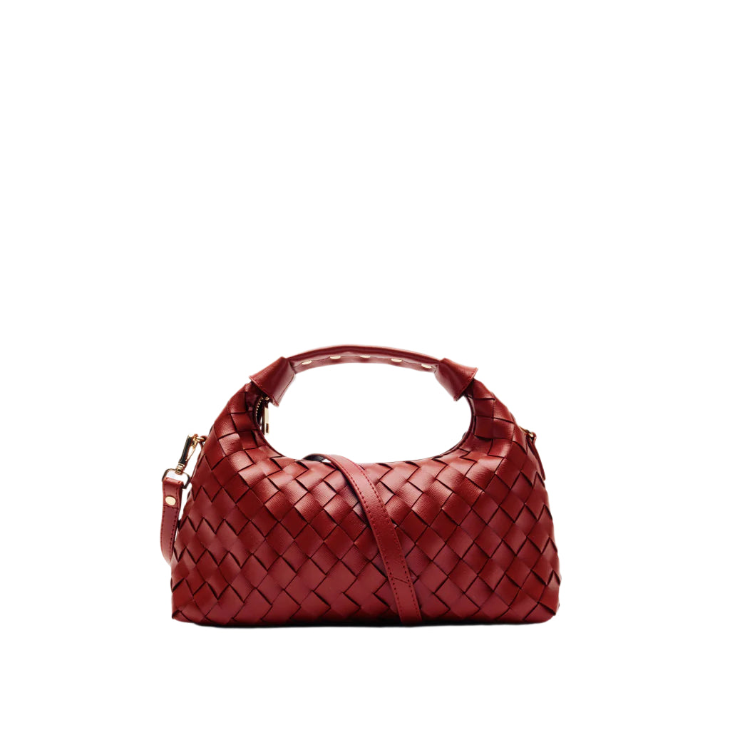 Dandy Braided Florence - Maroon med guld